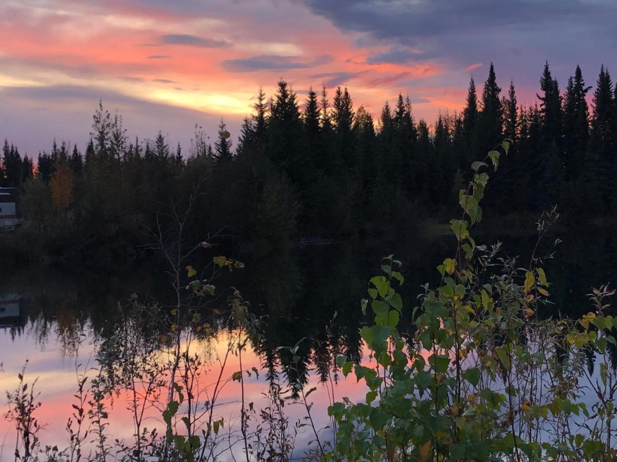 Alaska Log Cabins On The Pond Clear Creek Park Экстерьер фото